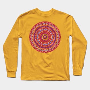 Mandala Viva Magenta Long Sleeve T-Shirt